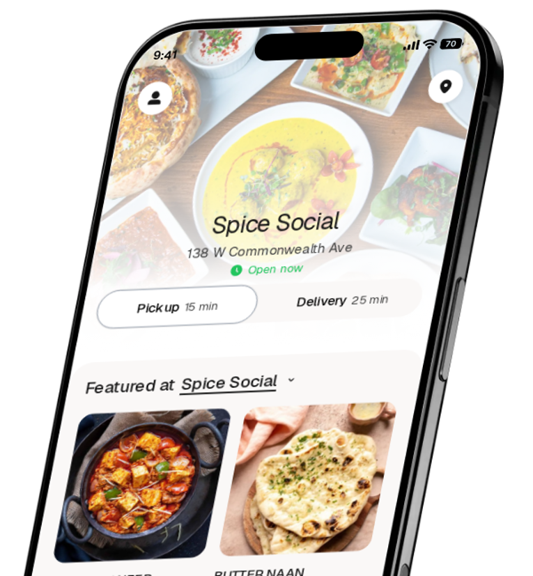 Spice Social app preview