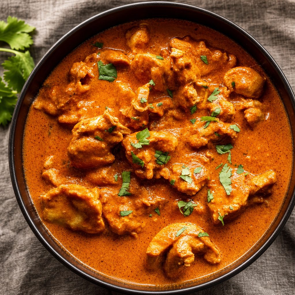 CHOOZA MAKHANI (butter chicken).