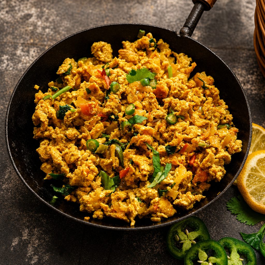 EGG BHURJI.