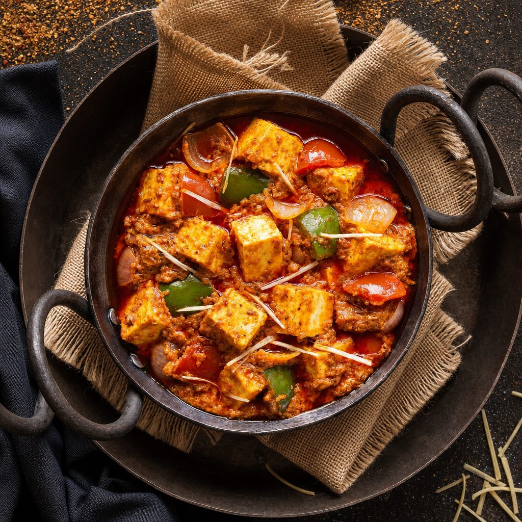 KADHAI PANEER.