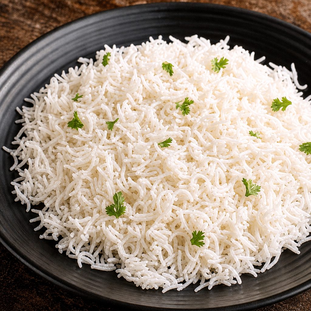 BASMATI RICE.