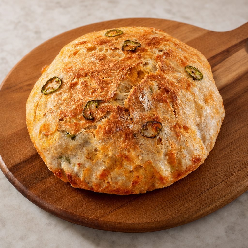 SPICE CHILI CHEESE NAAN.