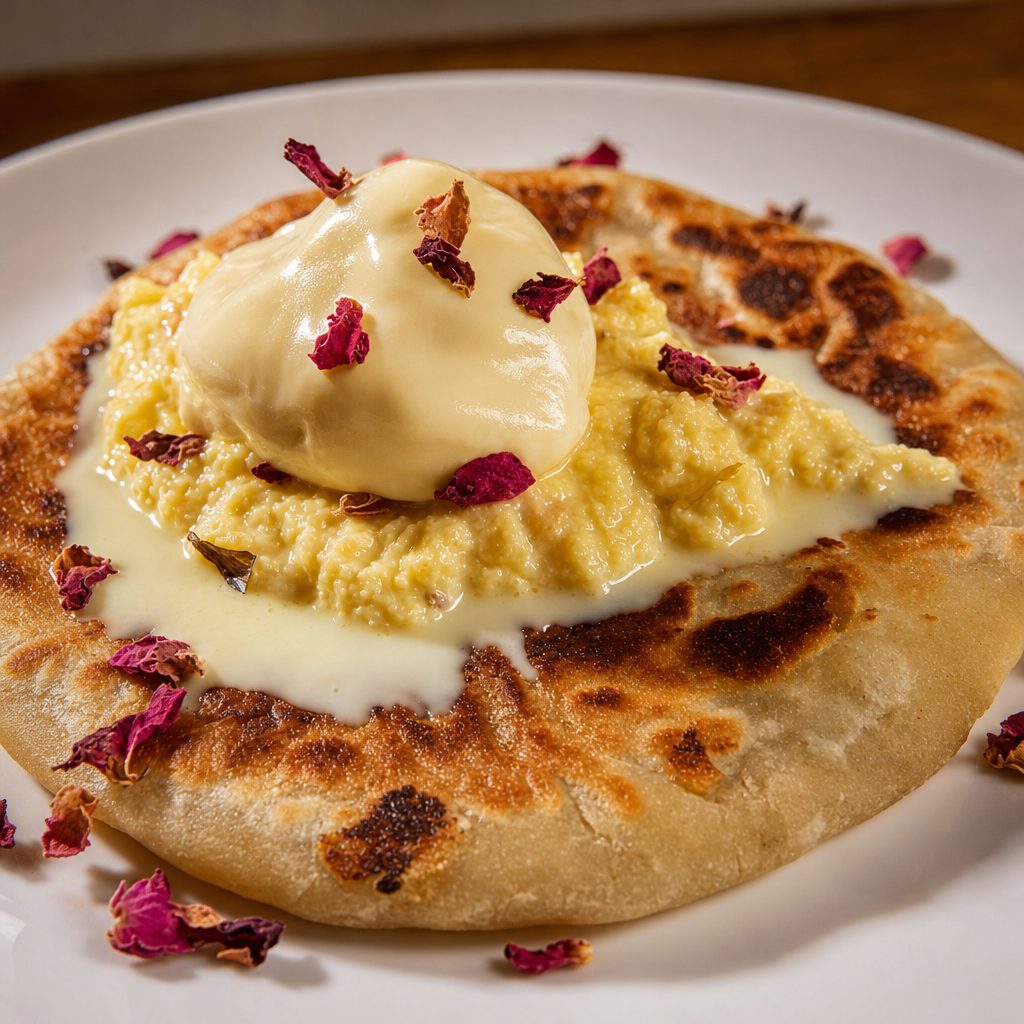 GULABI PARATHA.