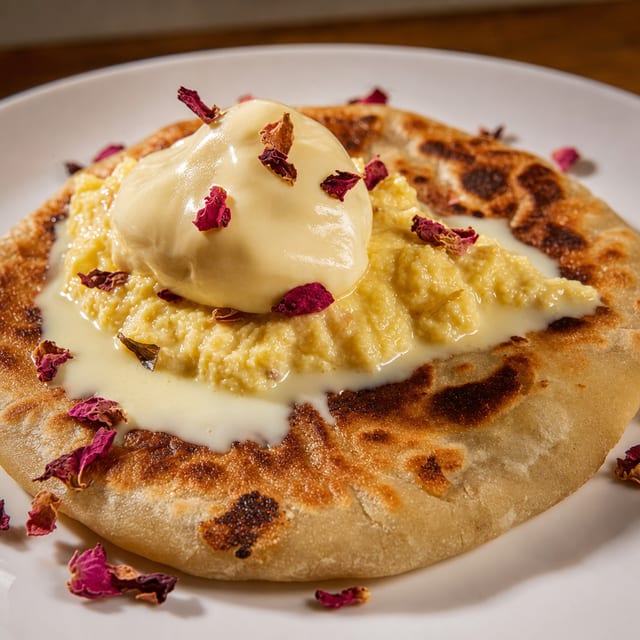 GULABI PARATHA.
