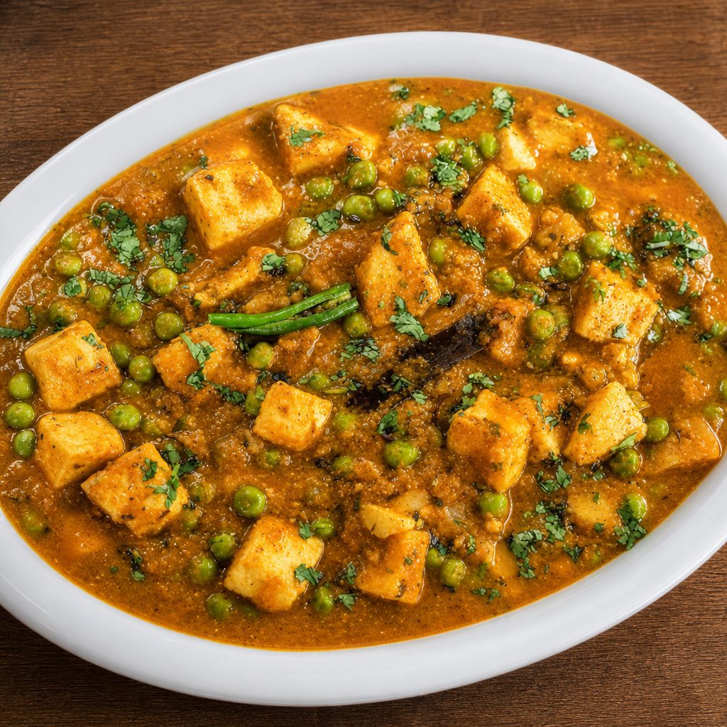 ALOO MUTTER PANEER.