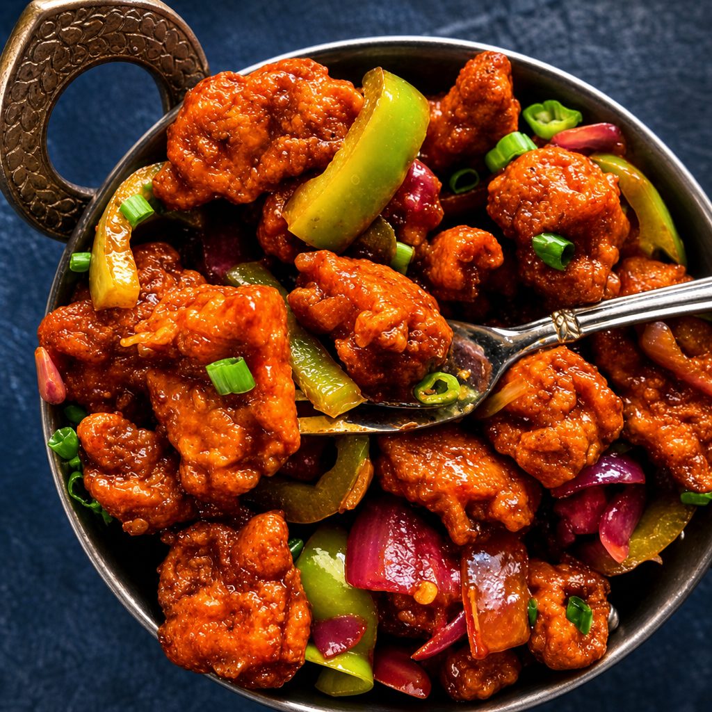 CHILLY CHICKEN.