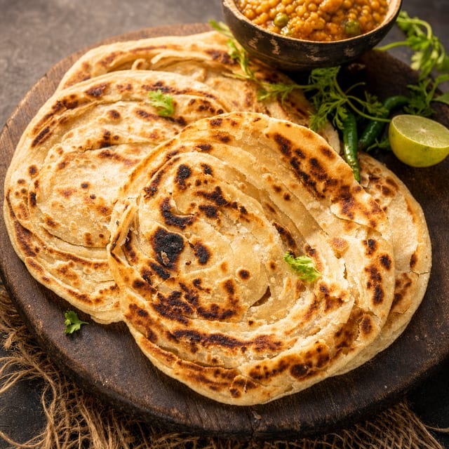 LACHHA PARATHA.
