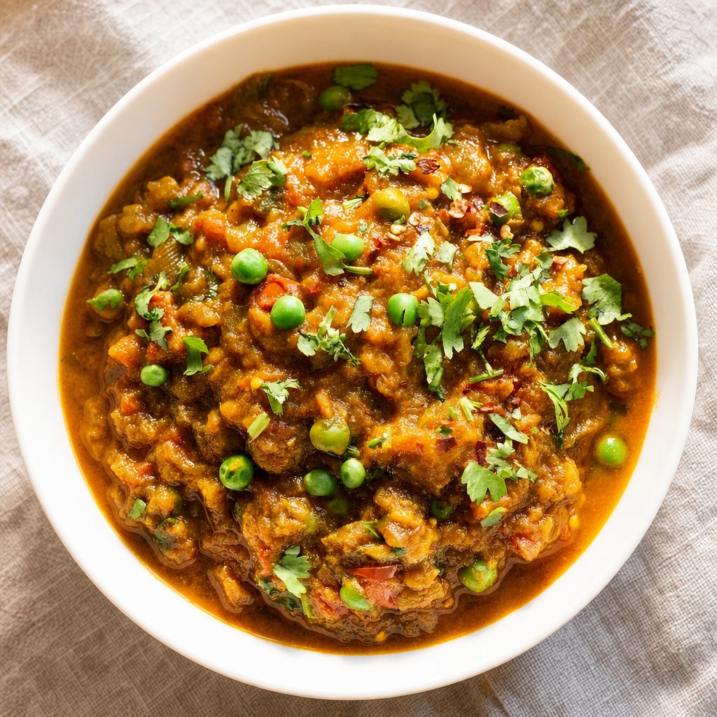 BAINGAN BHARTA.