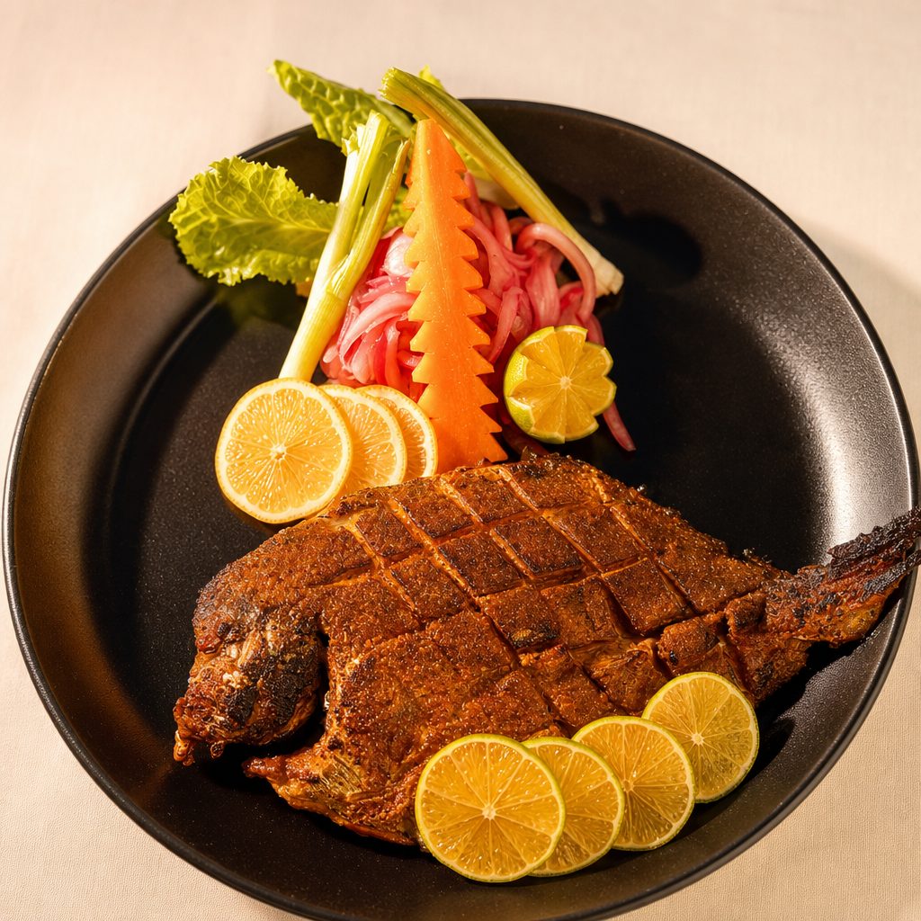 TANDOORI POMFRET.