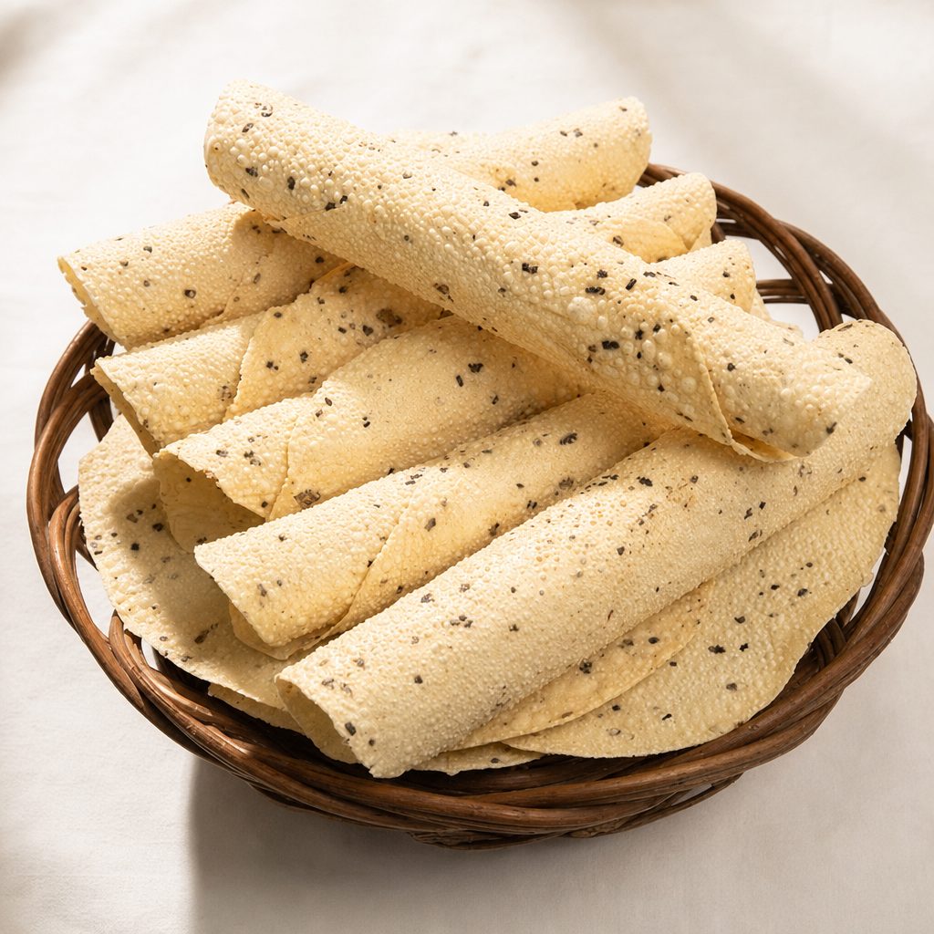 ROASTED PAPAD.