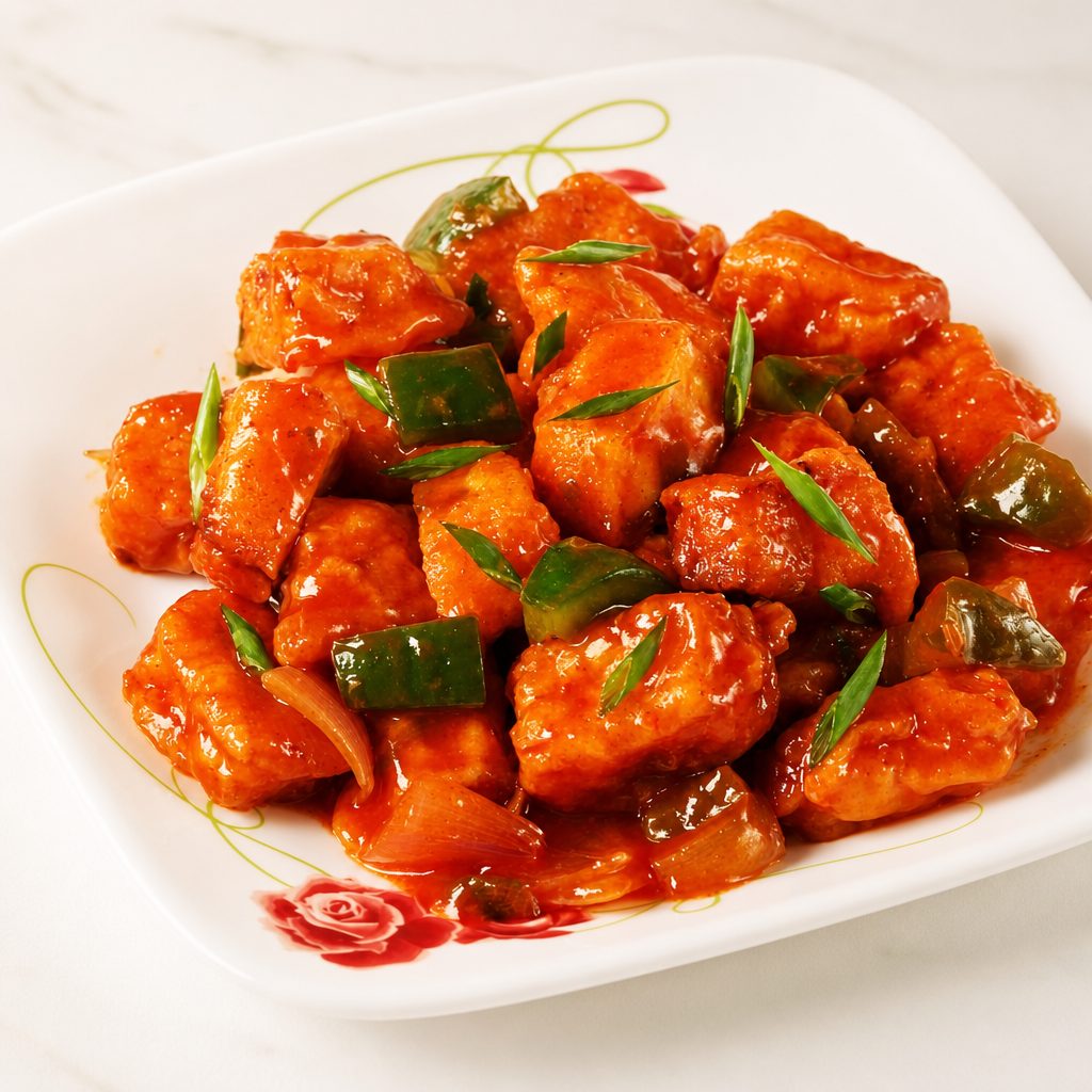 CHILLY(CHICKEN).