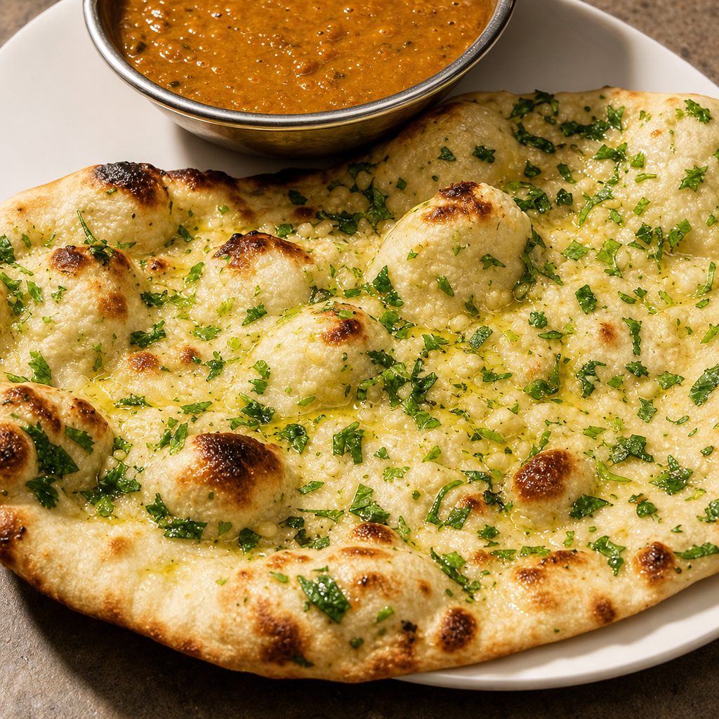 GARLIC NAAN.