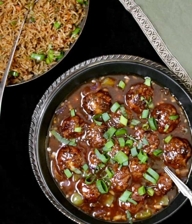 VEG MANCHURIAN BALLS