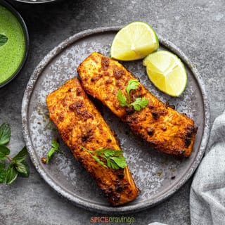 TANDOORI SALMON