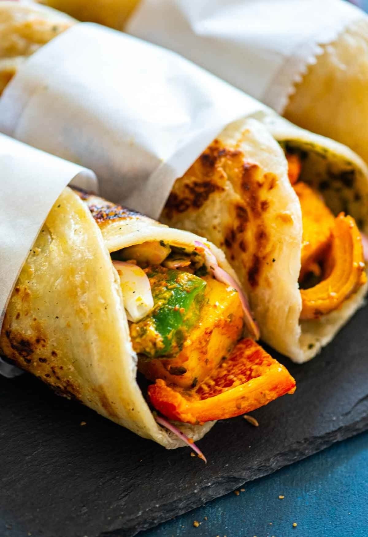 SPICE LAMB NAAN WRAP