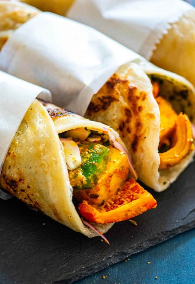 SPICE LAMB NAAN WRAP