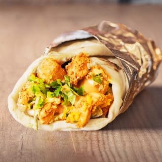SPICE CHICKEN NAAN WRAP