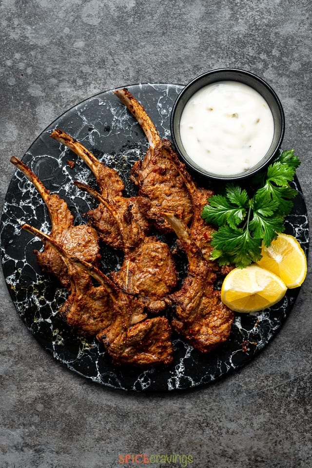 TANDOORI LAMB CHOPS